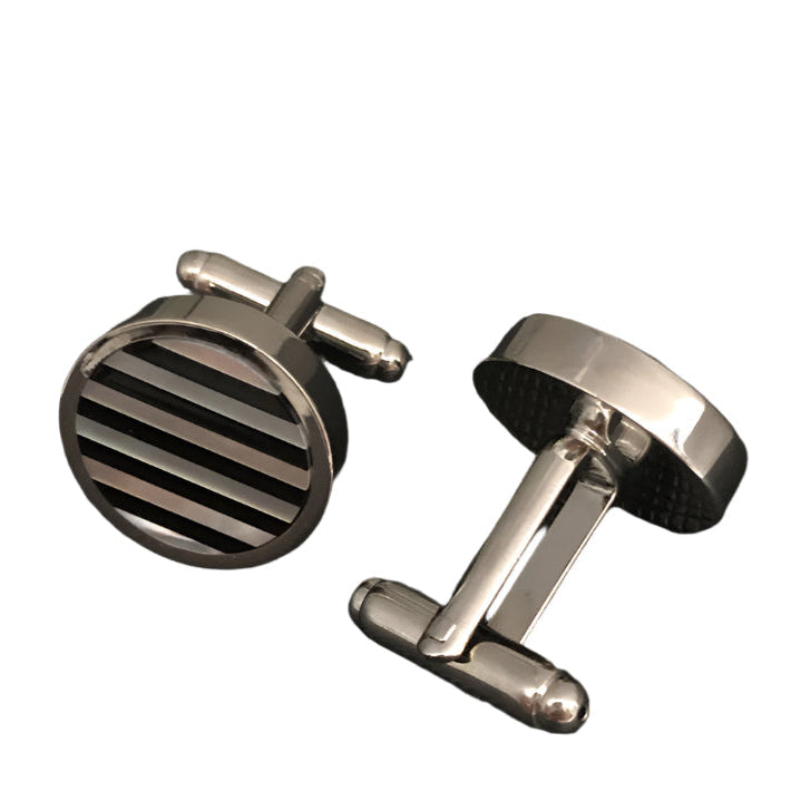 Agateshell Cuff Links