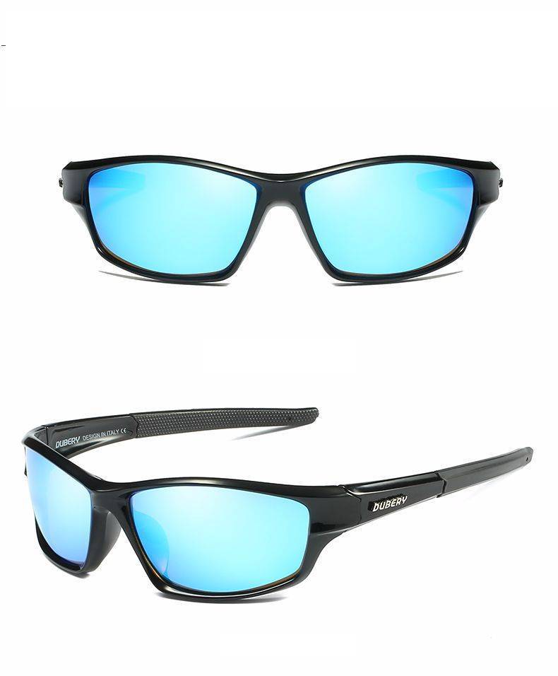 Dubery Retro Polarized Sunglasses