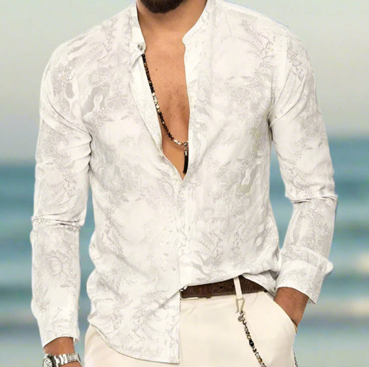 Sundrift V Neck Beach Shirt