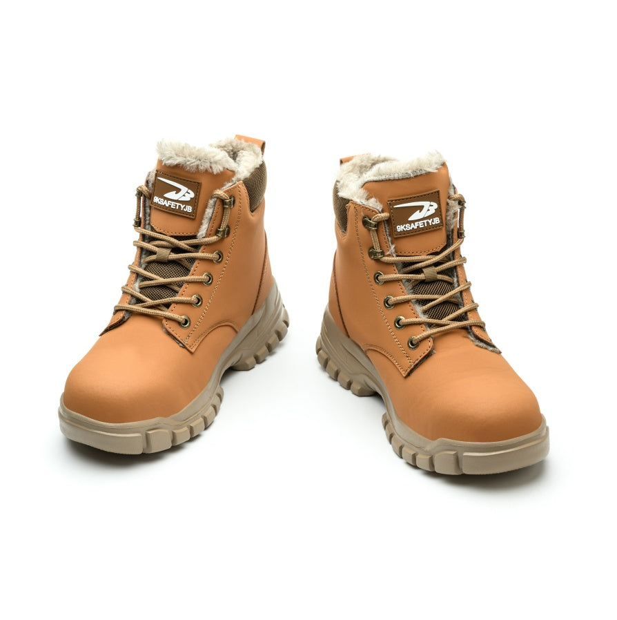 ArcticGuard™ Men’s Waterproof Steel-Toe Snow Boots
