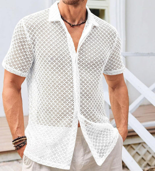 AeroWave Mesh Lapel Shirt