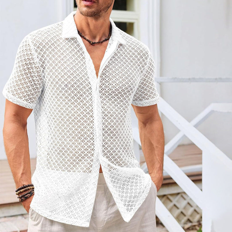 AeroWave Mesh Lapel Shirt