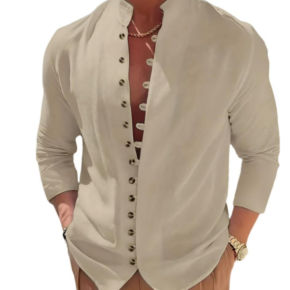 The Harborstone Long Sleeve Button Up Shirt