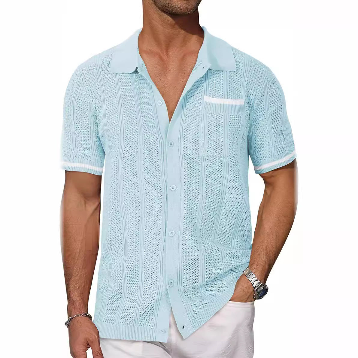 Coastline City Short Sleeve Breathable Shirt