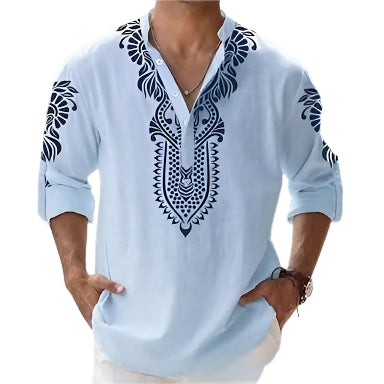 Shoreline Stand Collar Shirt